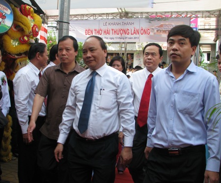 Vicepremier Nguyen Xuan Phuc en visita de trabajo en Can Tho